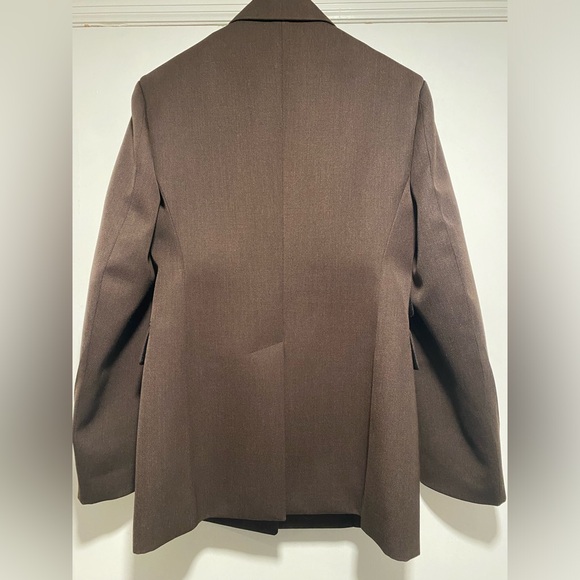 RECTO Brown Double-Breasted Blazer - Picture 5 of 5
